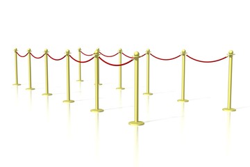 3D VIP section entrance