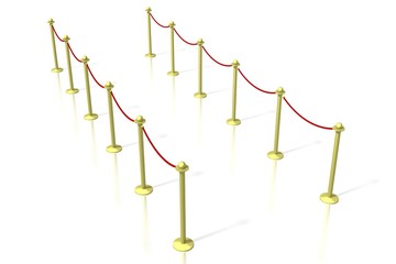 3D VIP section entrance