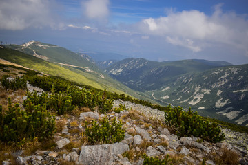 Musała , najwyższy szczyt masywu Riła, Bułgaria - obrazy, fototapety, plakaty