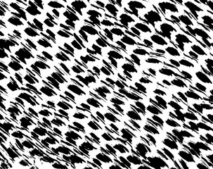 White and black grunge pattern. Background. Brush. Vector.