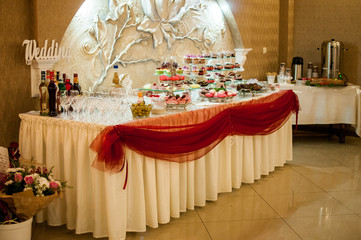 Deserts on the table