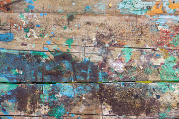 abstract grunge wood texture background, table dirty with old paint