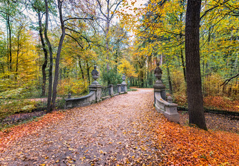 An old Park in fall