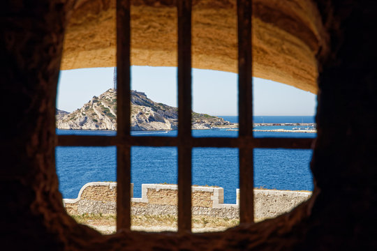 Marseille, France - October 4, 2018: If castle near Marseille in France