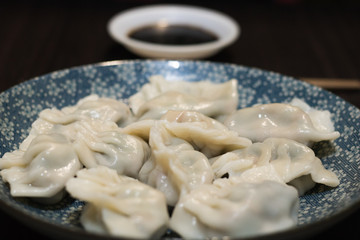 Home-made recipe for dumplings.