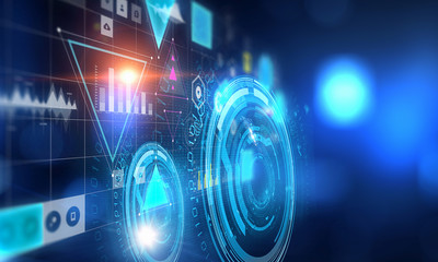 Global technology concept