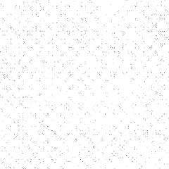 Grunge Texture on White Background, Black Abstract Dotted Vector, Halftone Overlay Monochrome