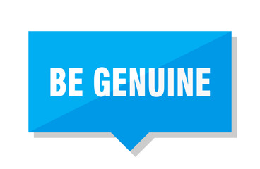 be genuine price tag