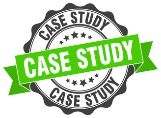Fototapeta premium case study stamp. sign. seal