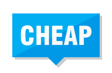 cheap price tag