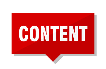 content red tag