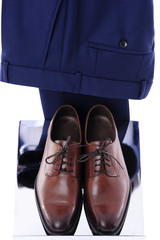 shoes, fashion, men's, clean, care, classic, leg, foot, leather, studio, shoelaces, correct, lifestyle, male, brown, boots, classic, shoe, style, summer, vintage