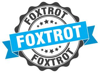 foxtrot stamp. sign. seal