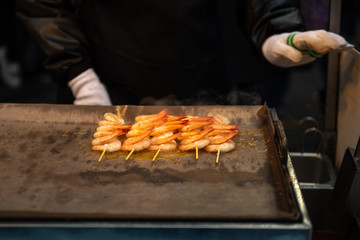 Food from street vendors