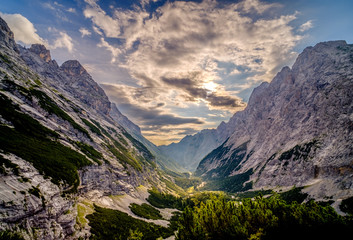 Fototapeta premium Rheintal, Bayern
