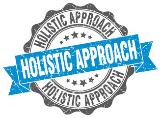 holistic approach stamp. sign. seal