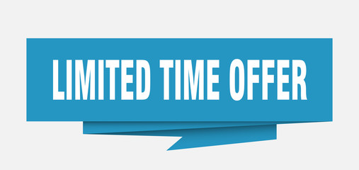 limited time offer