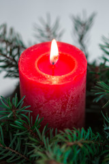 Christmas candle