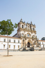 Fototapeta na wymiar Alcobaca monastery, Portugal (Mosteiro de Santa Maria de Alcobaca)
