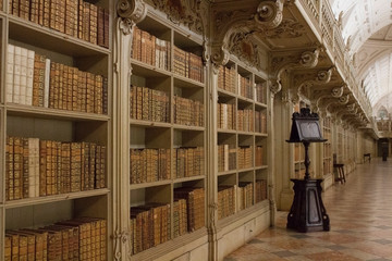 Library of the National Palace of Mafra, Portugal