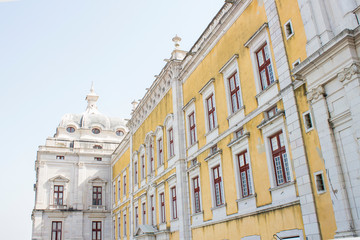 Fototapeta na wymiar National Palace of Mafra, Portugal