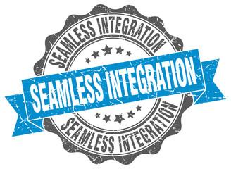 Fototapeta premium seamless integration stamp. sign. seal