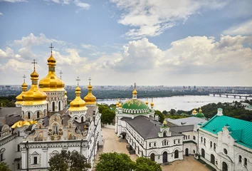 Photo sur Plexiglas Kiev Église orthodoxe de Kiev Pechersk Lavra