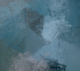 Canvas artwork hand made. Multi color abstract art.