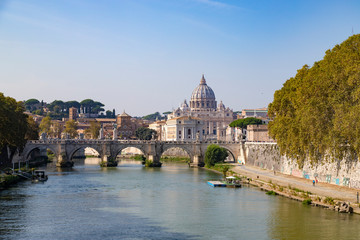 St. Peter's from the Tiber