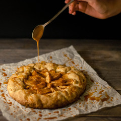 Apple galette