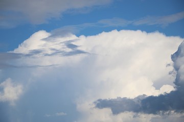 beautiful romantic summer sky