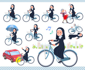 flat type Nun women_city cycle