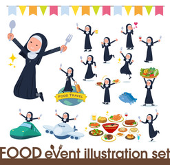 flat type Nun women_food festival