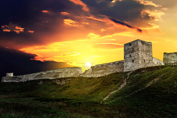 old fortress on the hill 