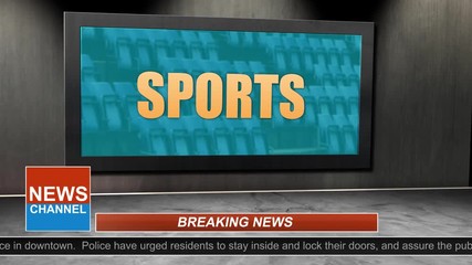 News Broadcast Title Series - Sports Graphic ALT