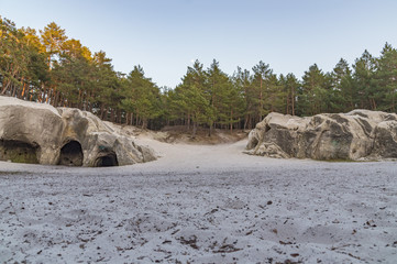 Lost Places Sandsteinhöhlen Harz