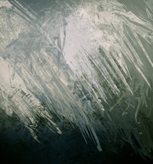 Multi color abstract wall painting.