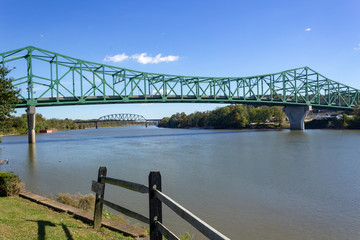 Bridge over the Kanawha River, Point Pleasant, West Virginia