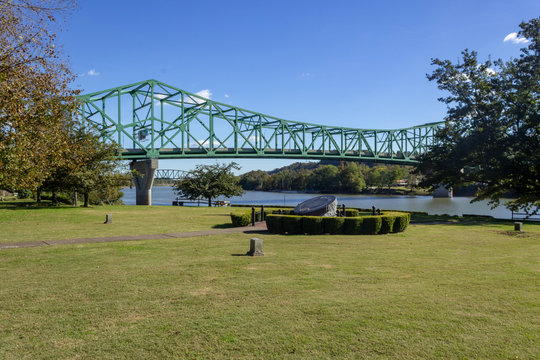 Bridge Over The Kanawha River, Point Pleasant, West Virginia