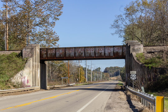 Old railroad overpass