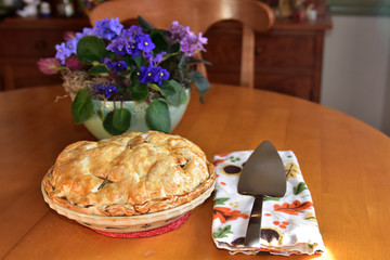 Alaska salmon pie