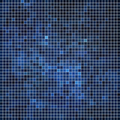abstract vector square pixel mosaic background