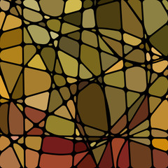 abstract vector stained-glass mosaic background