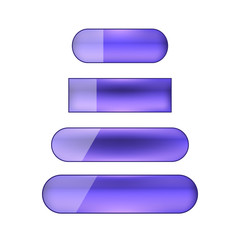 Obraz premium vector web buttons set