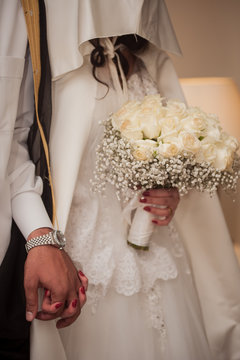 Arab Bride And Groom. Arab Wedding