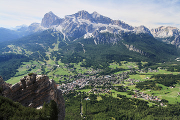 Dolomiten um Cortina d' Ampezzo 