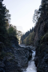 Viamala Schlucht in der Schweiz