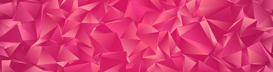Fototapeta premium Triangular 3d, modern background