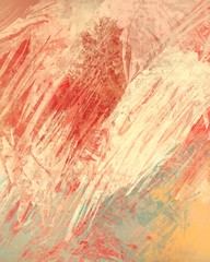 Hand made painting on a wall.