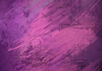 2d illustration. Canvas painting. Hand made.